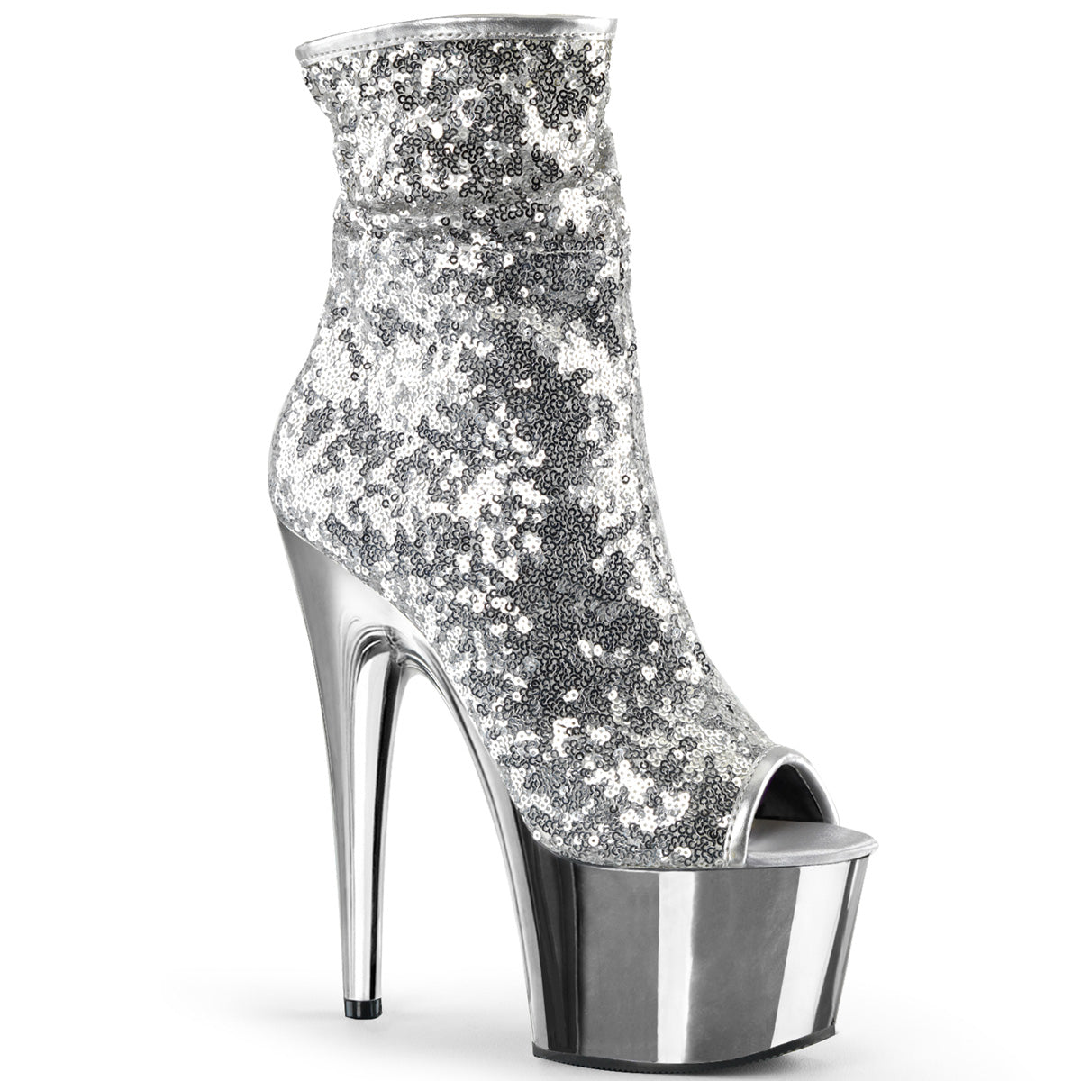 ADORE-1008SQ Sequin Ankle Boots