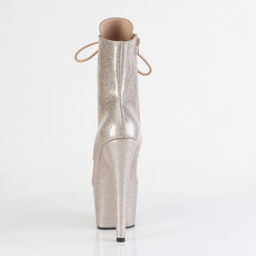 ADORE-1020GP Champagne Glitter Calf High Boots