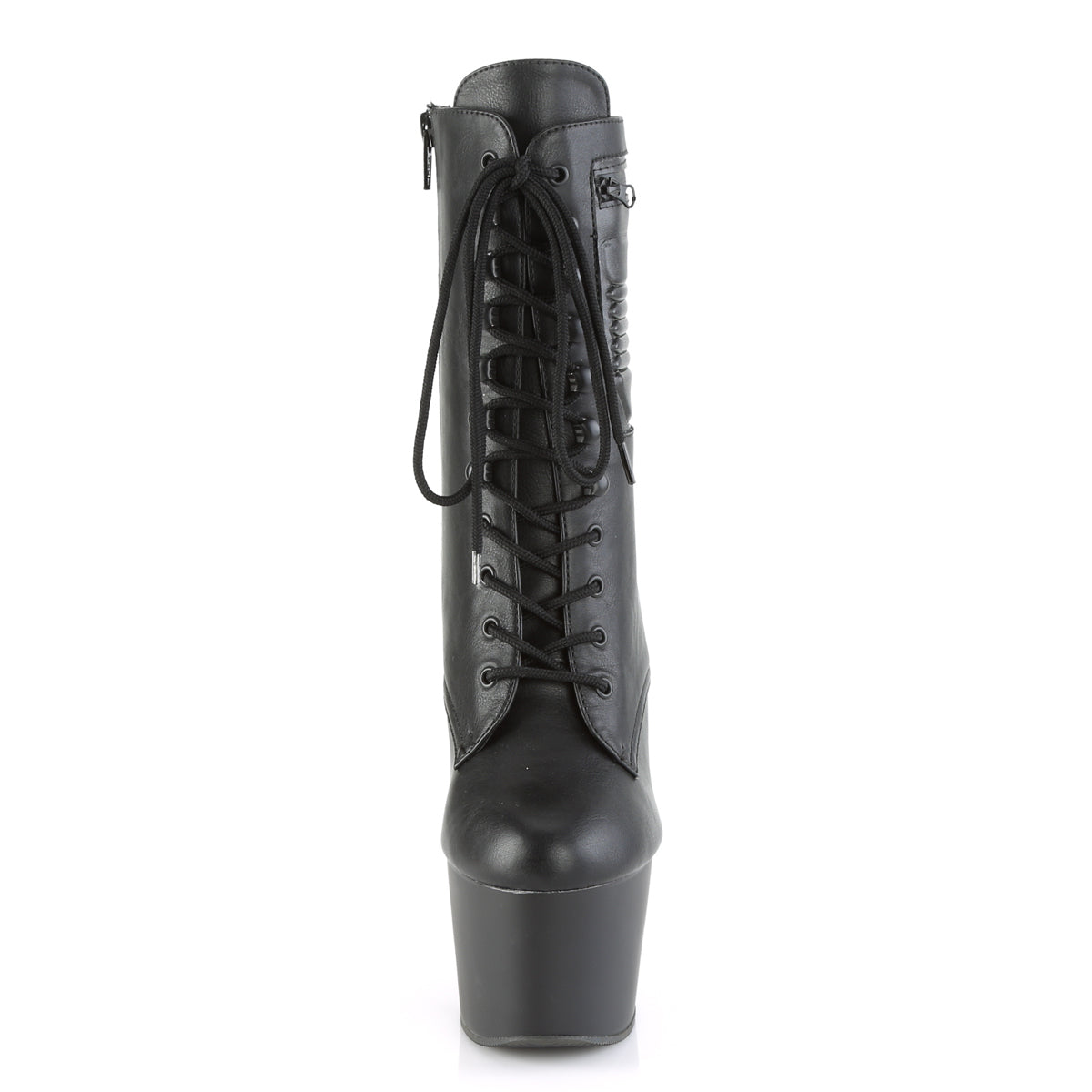 ADORE-1020PK Black Calf High Boots  Multi view 5