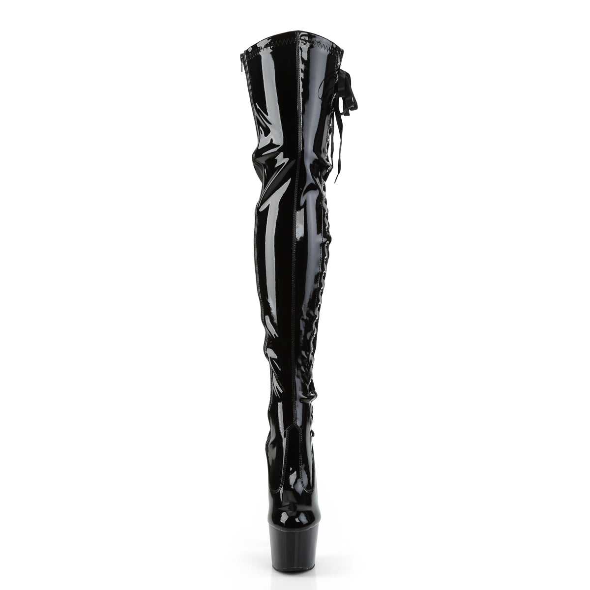 ADORE-3050 Black Thigh High Boots  Multi view 5