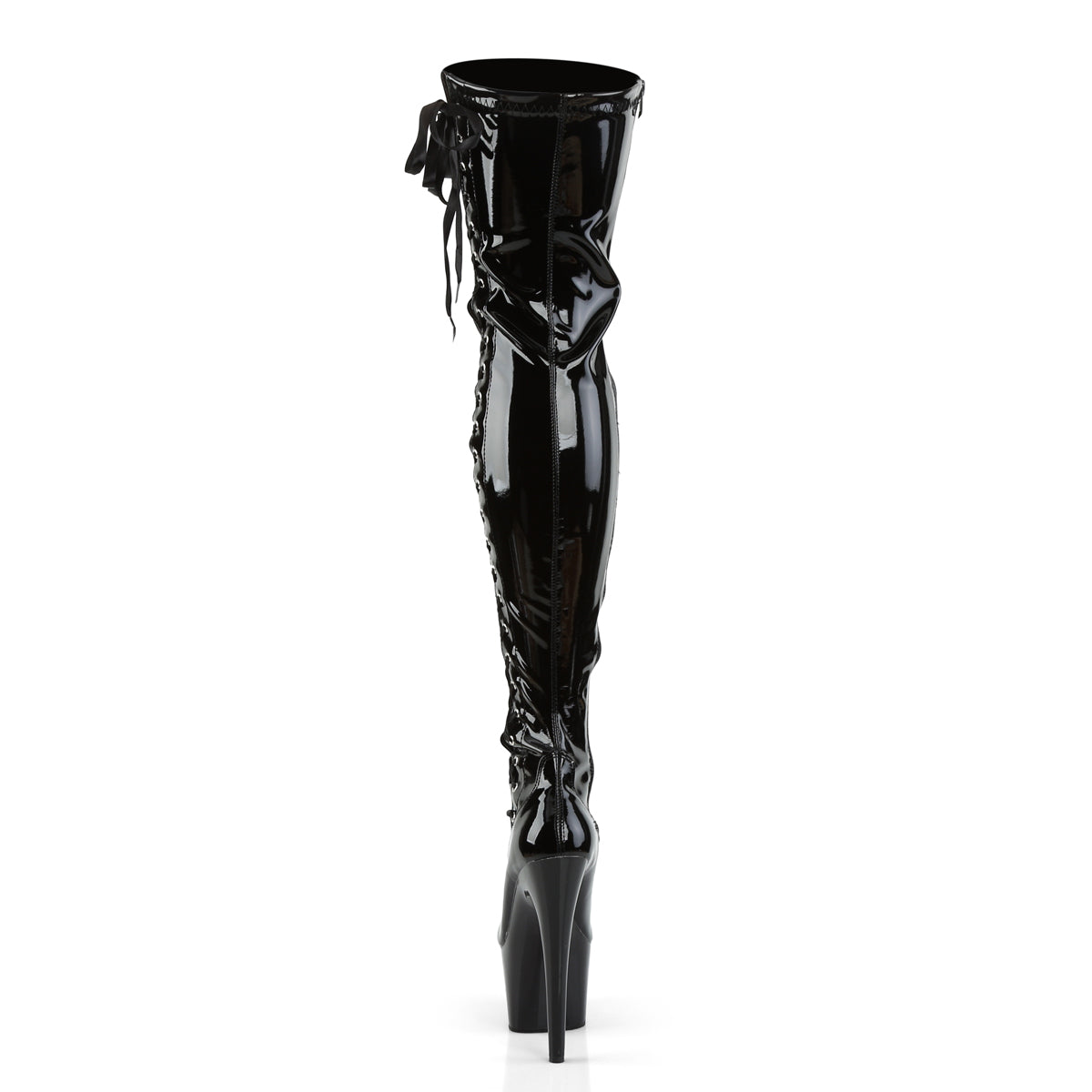 ADORE-3050 Black Thigh High Boots  Multi view 3