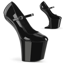 CRAZE-880 Black Ankle Heelless High Heel