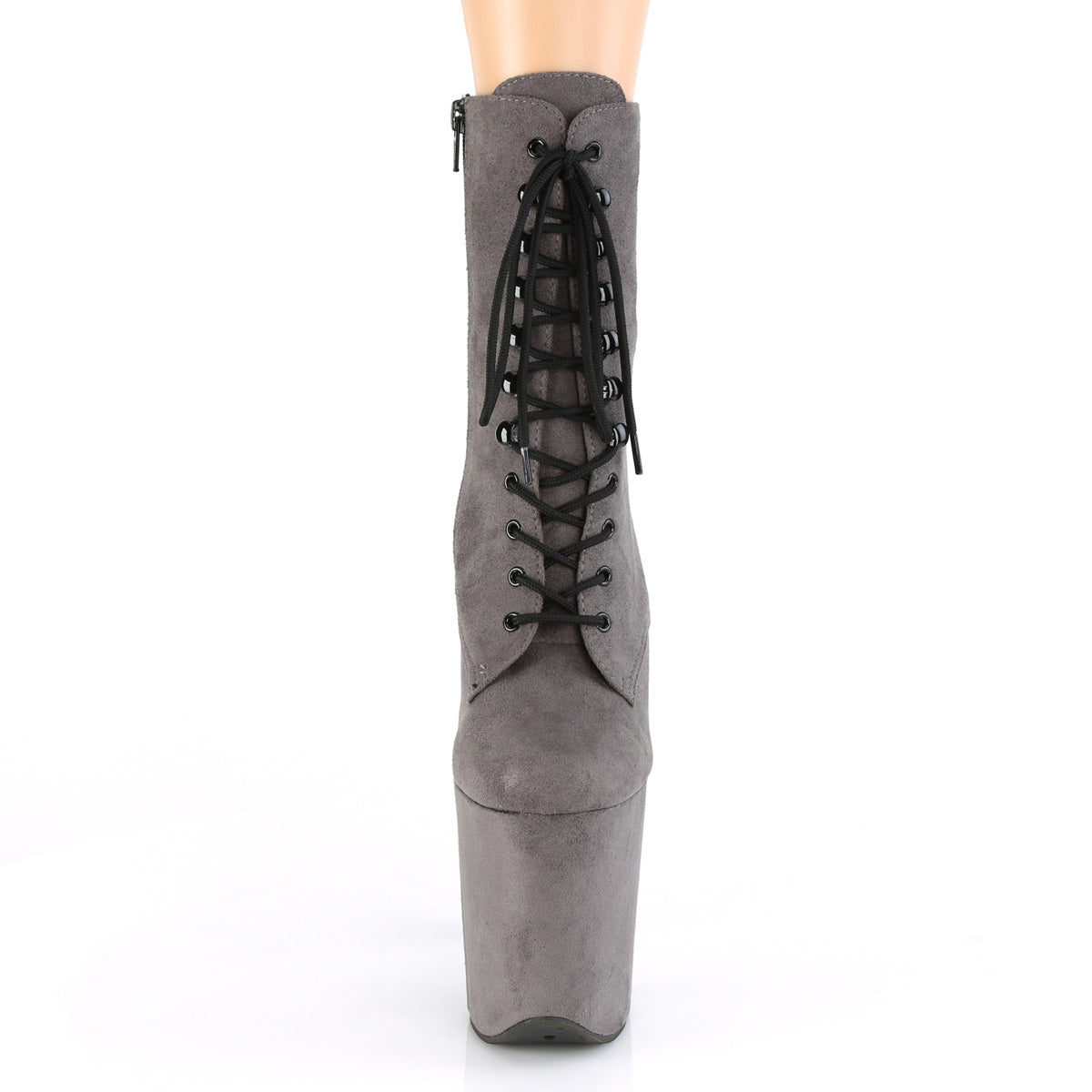 FLAMINGO-1020FS Calf High Boots Grey Multi view 5