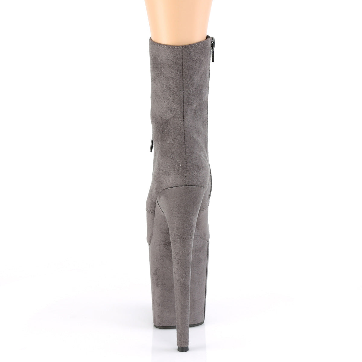 FLAMINGO-1020FS Calf High Boots Grey Multi view 3