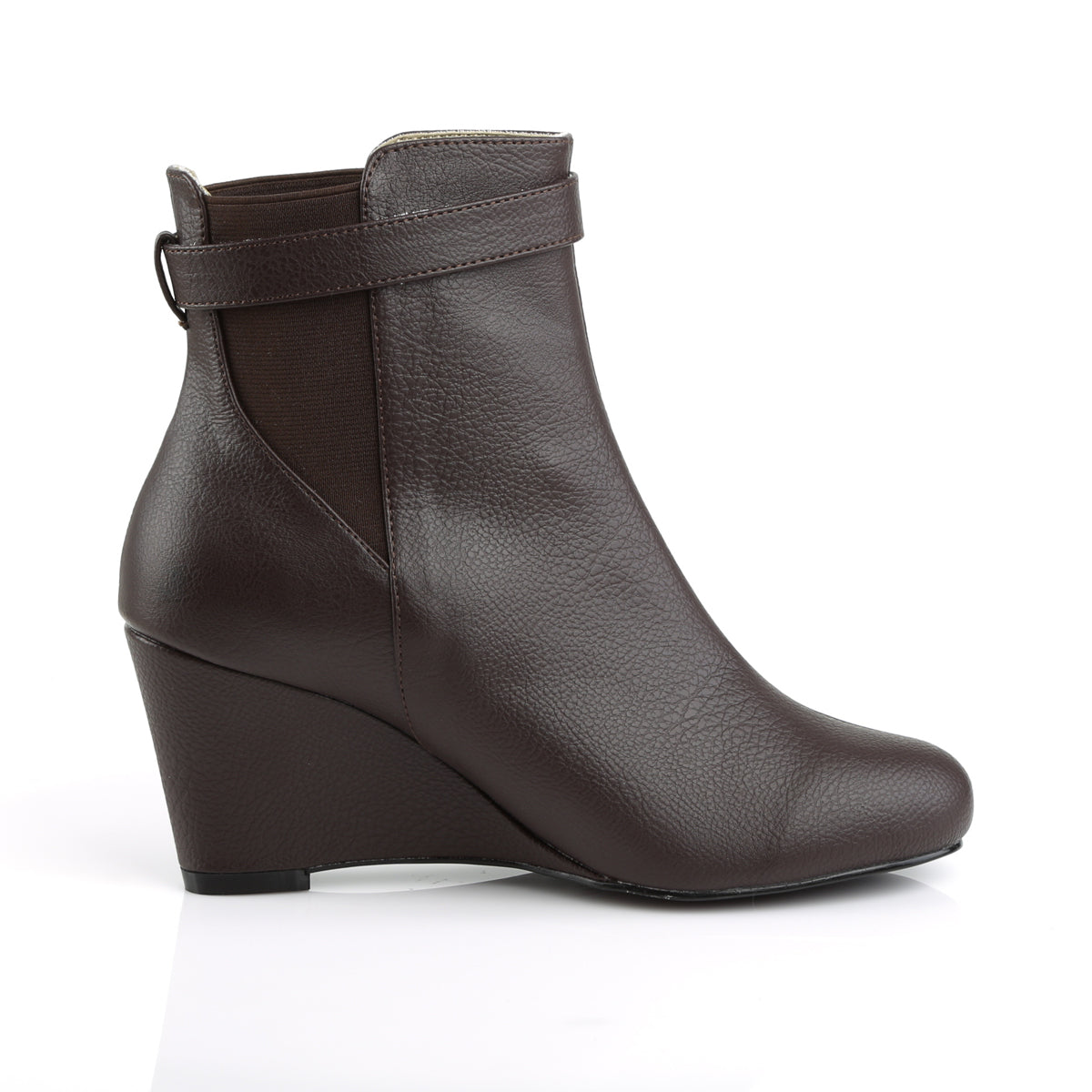 KIMBERLY-102 Brown Ankle Boots