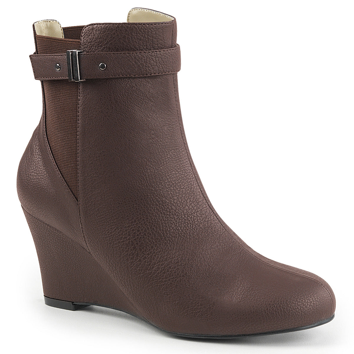 KIMBERLY-102 Brown Ankle Boots  Multi view 1