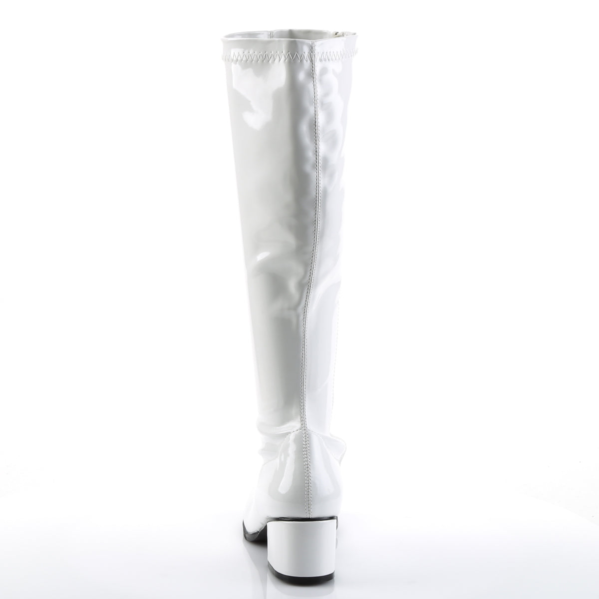 RETRO-300 High Heel Boots White Multi view 2