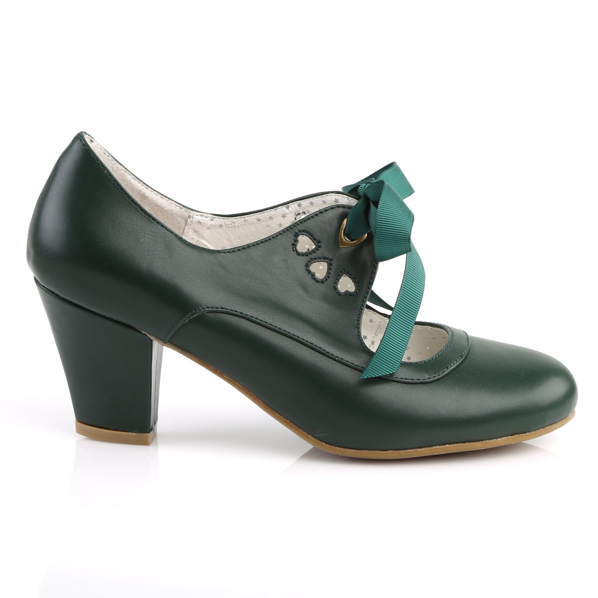 WIGGLE-32 Pumps Heel Green Multi view 2