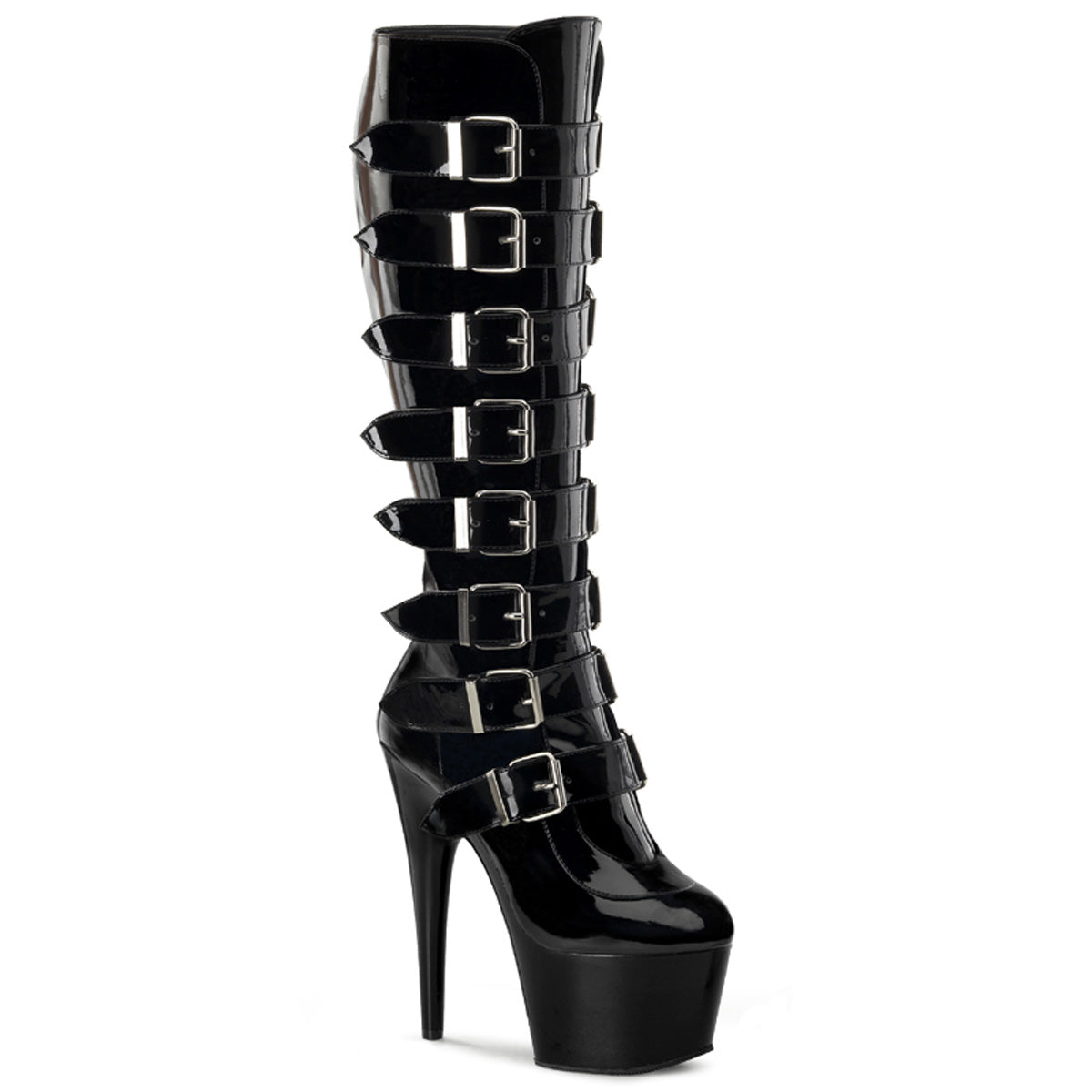 ADORE-2043 Black Knee High Boots