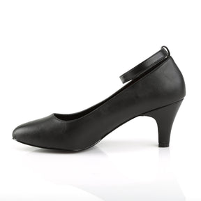 DIVINE-431 Black Ankle Court Heel