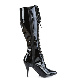 VANITY-2020 Black Knee High Boots
