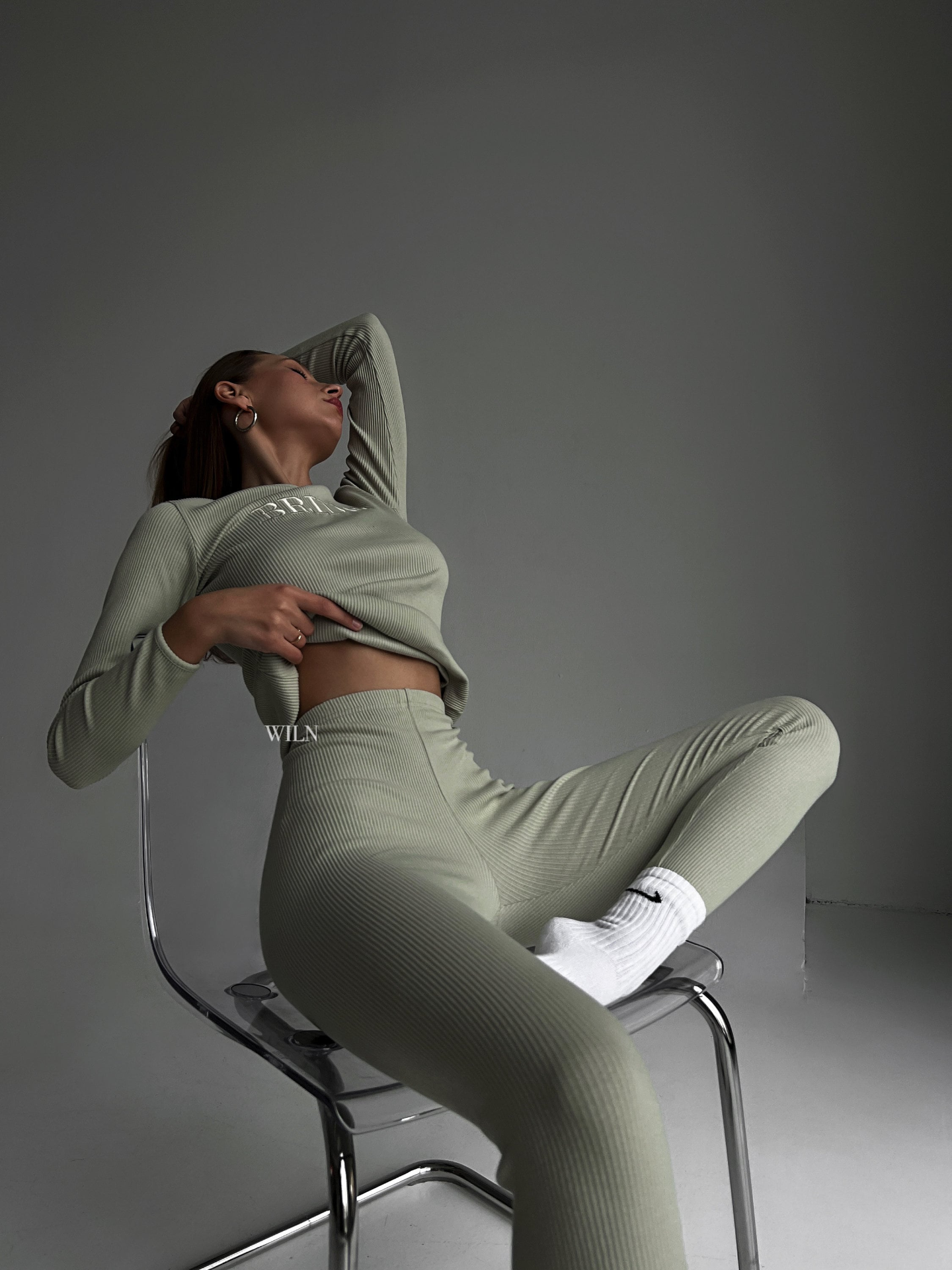 EASE 2 Piece Ribbed Cotton Loungewear