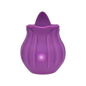 Loving Joy Rose Licking Clitoral Vibrator Purple