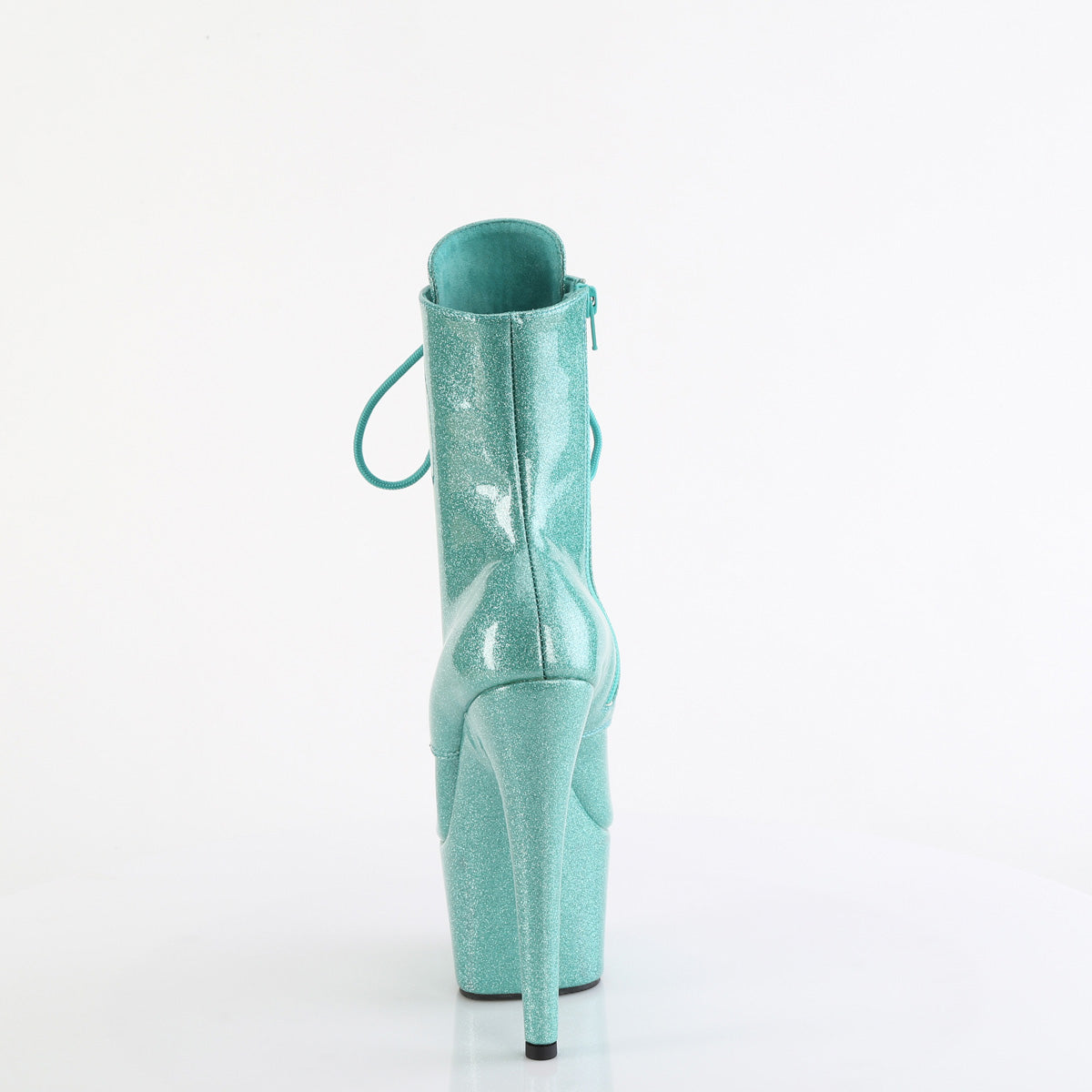 ADORE-1020GP Aqua Glitter Calf High Boots