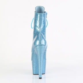 ADORE-1020GP Baby Blue Glitter Calf High Boots