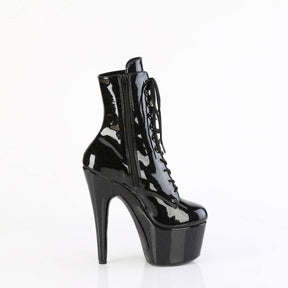 ADORE-1020GP Black Glitter Calf High Boots