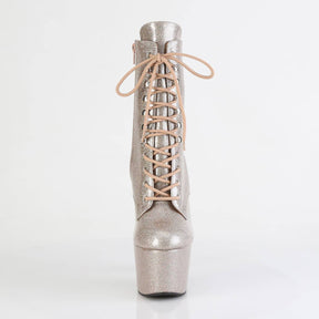 ADORE-1020GP Champagne Glitter Calf High Boots