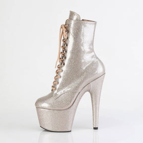 ADORE-1020GP Champagne Glitter Calf High Boots