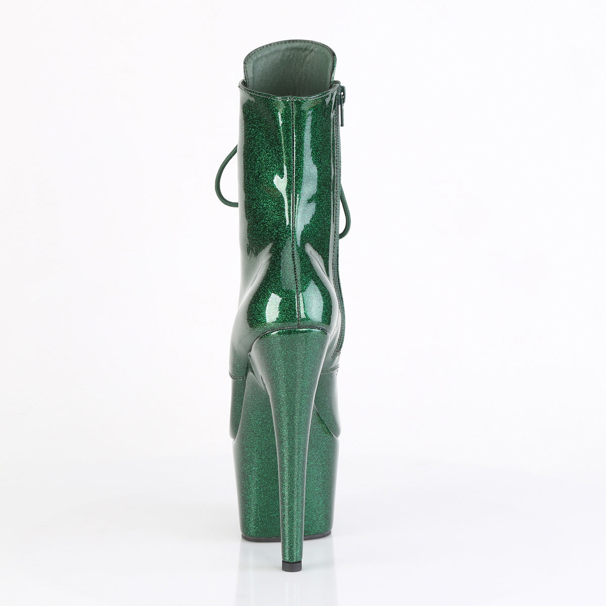 ADORE-1020GP Emerald Green Glitter Calf High Boots  Multi view 3