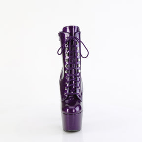 ADORE-1020GP Purple Glitter Calf High Boots