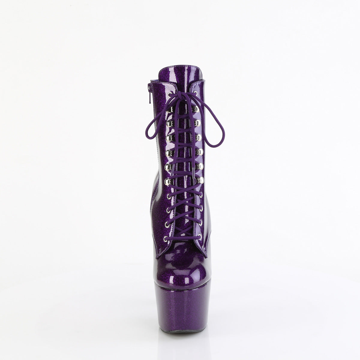 ADORE-1020GP Purple Glitter Calf High Boots  Multi view 5