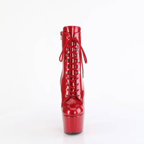 ADORE-1020GP Ruby Red Glitter Calf High Boots