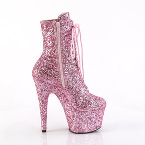 ADORE-1020GWR Calf High Boots Pink Multi view 2