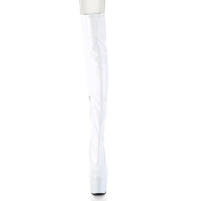 ADORE-3000HWR Thigh High Boots White Multi view 5