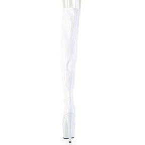 ADORE-3000HWR Thigh High Boots White Multi view 3
