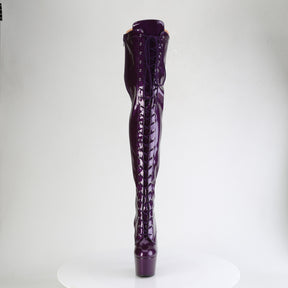 ADORE-3020GP Lace-Up Stretch Thigh Boot Purple Multi view 5