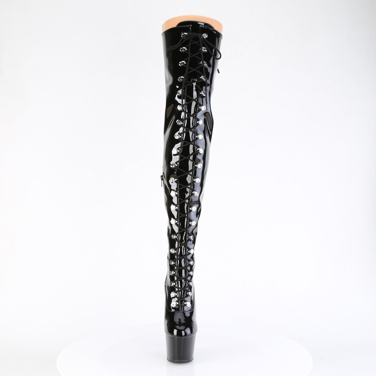 ADORE-3022 Lace-Up Front Thigh Boot