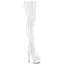 ADORE-3850 Lace-Up Back Stretch Thigh Boot
