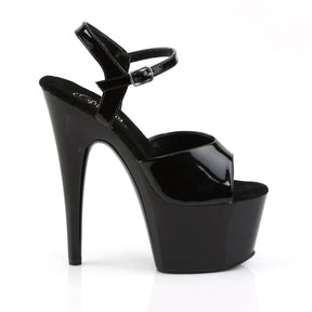 ADORE-709 Black Patent Open Toe High Heels