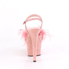 ADORE-709F Ankle Peep Toe High Heel Pink Multi view 3
