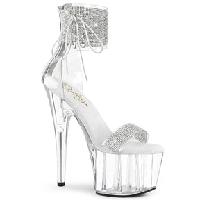 ADORE-727RS Ankle Sandal High Heel Clear Multi view 1