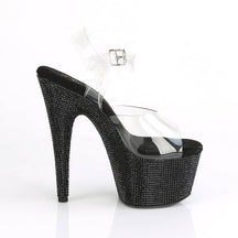 BEJEWELED-708DM Ankle Peep Toe High Heel