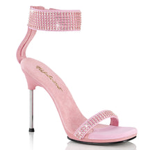 CHIC-40 Rhinestone Ankle Strap Sandals Heels