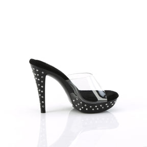 COCKTAIL-501SDT Black Slide High Heel Black Multi view 2