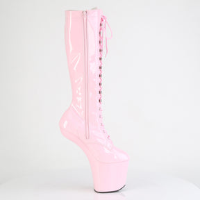 CRAZE-2023 Knee High Heelless Boots Pink Multi view 2