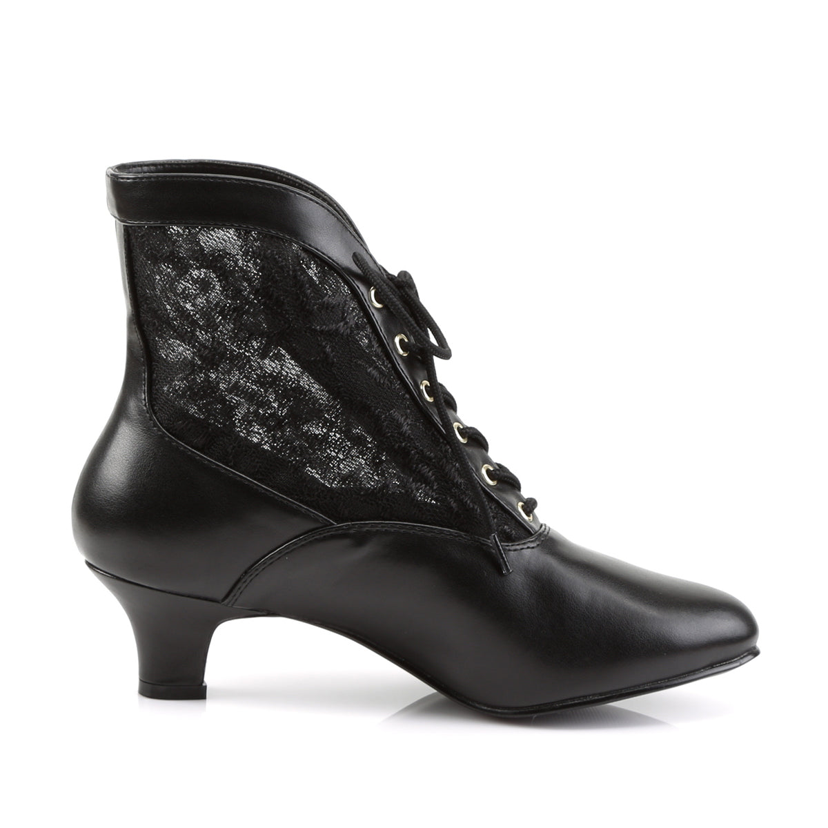 DAME-05 Black Ankle Boots Black Multi view 2