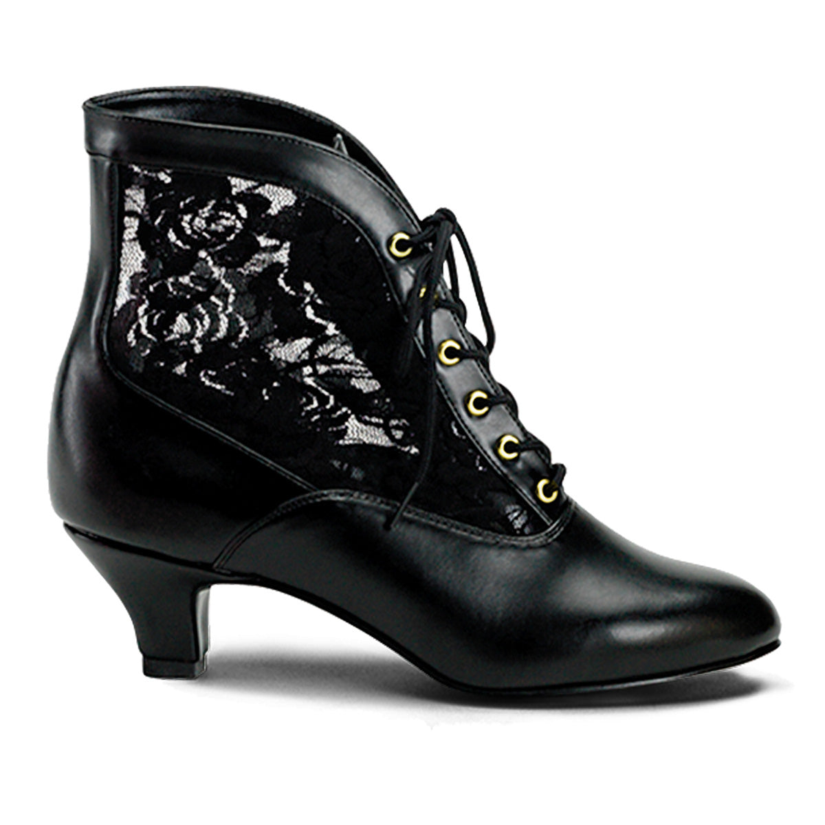 DAME-05 Black Ankle Boots Black Multi view 1