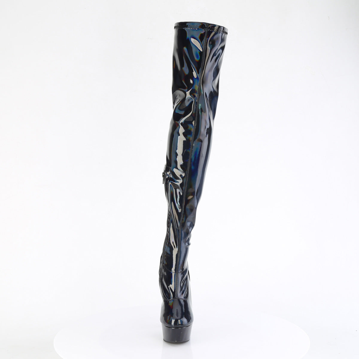 DELIGHT-3000HWR Thigh High Boots Black Multi view 5