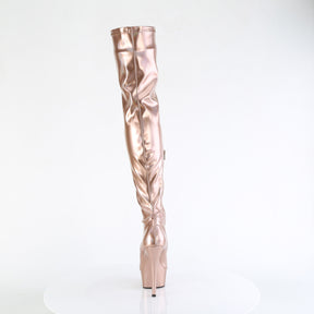 DELIGHT-3000HWR Thigh High Boots Rose Gold Multi view 3