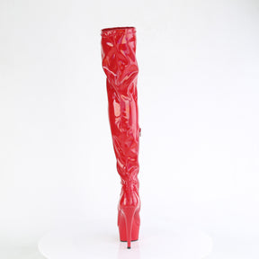 DELIGHT-3000HWR Thigh High Boots Red Multi view 3