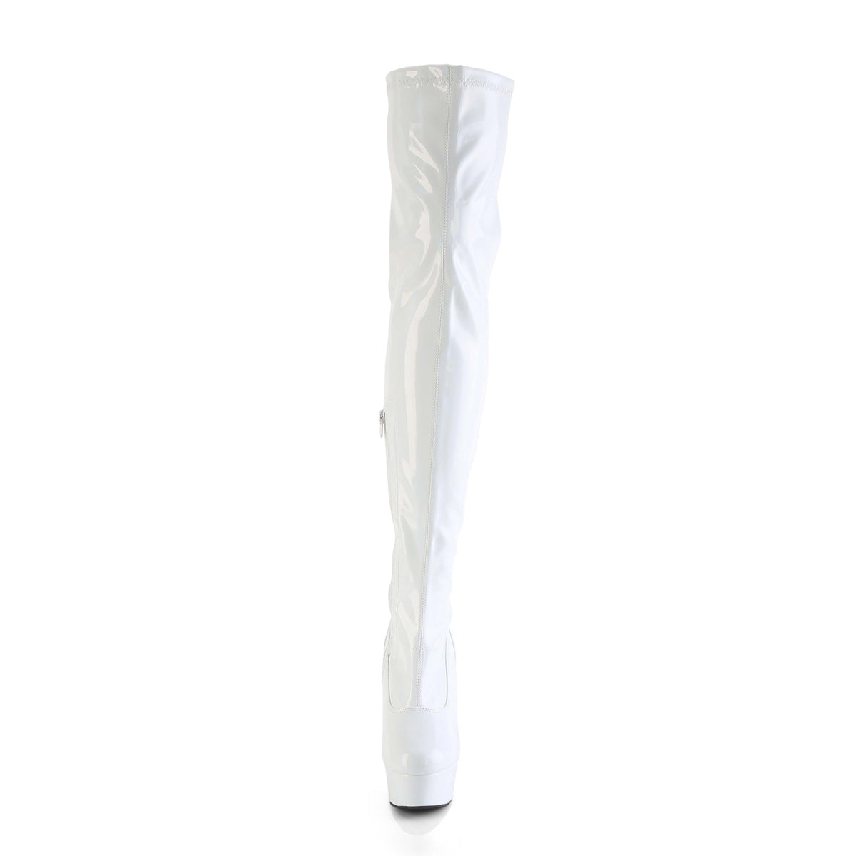 DELIGHT-3000HWR Thigh High Boots White Multi view 5