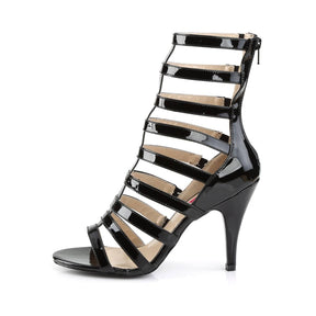 DREAM-438 Black Calf High Gladiator High Heel