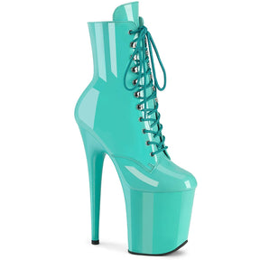 FLAMINGO-1020 Aqua Calf High Boots