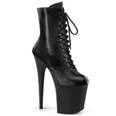 FLAMINGO-1020 Black Matte Calf High Boots