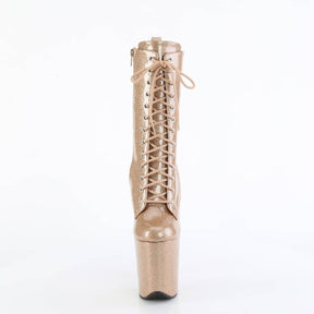 FLAMINGO-1040GP Gold Calf High Boots