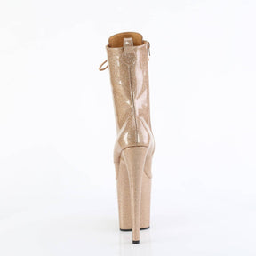 FLAMINGO-1040GP Gold Calf High Boots